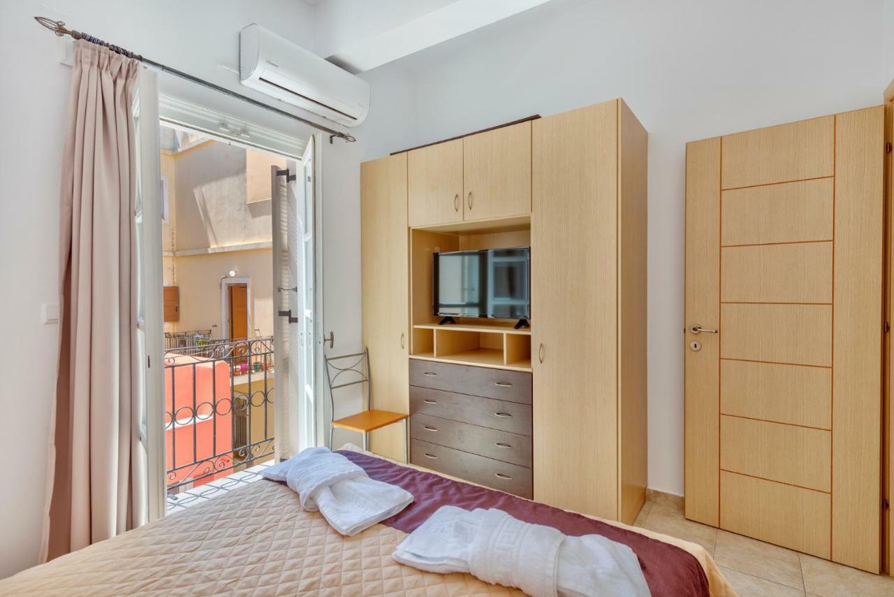 Ethrionplus Two Rooms Apartments Balconies 100 M From The Port Ερμούπολη Εξωτερικό φωτογραφία