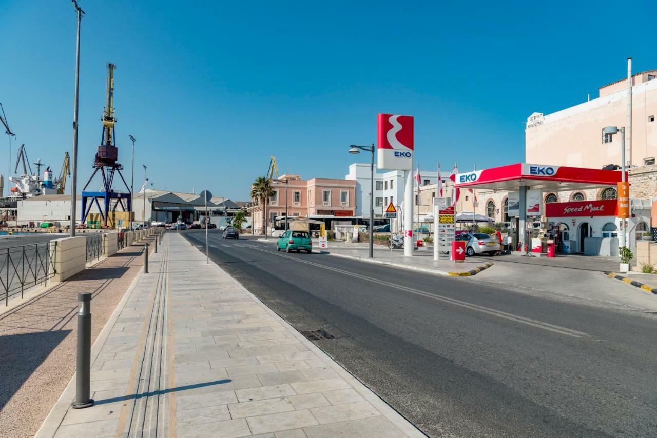 Ethrionplus Two Rooms Apartments Balconies 100 M From The Port Ερμούπολη Εξωτερικό φωτογραφία