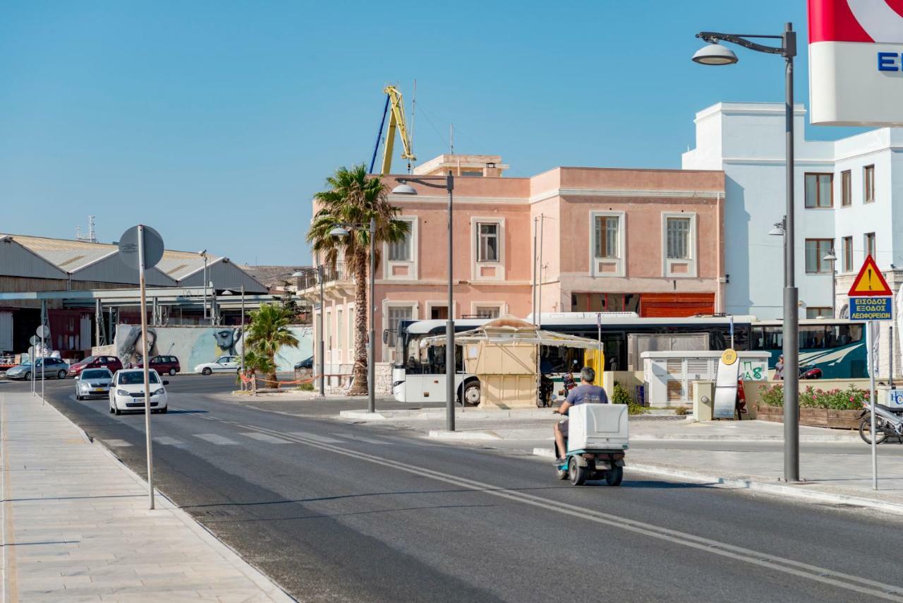 Ethrionplus Two Rooms Apartments Balconies 100 M From The Port Ερμούπολη Εξωτερικό φωτογραφία